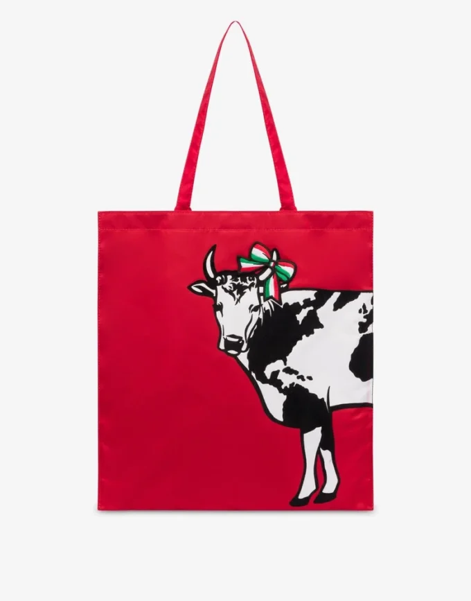 Printed tote Archive Cow