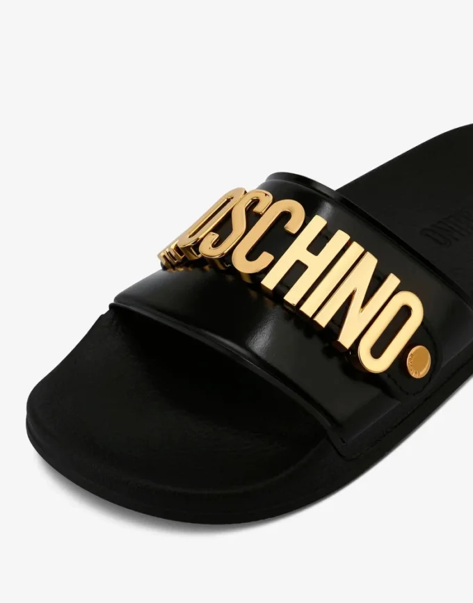 PVC sandal slide with Lettering logo