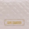 Quilted shoulder bag with logo