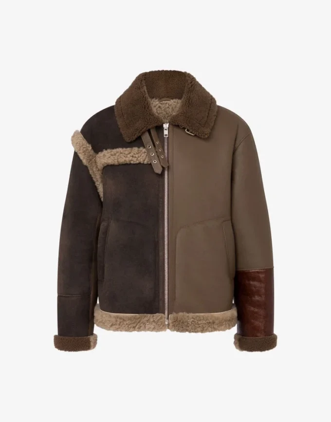 Shearling-blend sheepskin