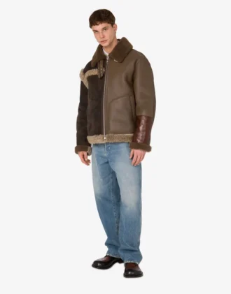 Shearling-blend sheepskin