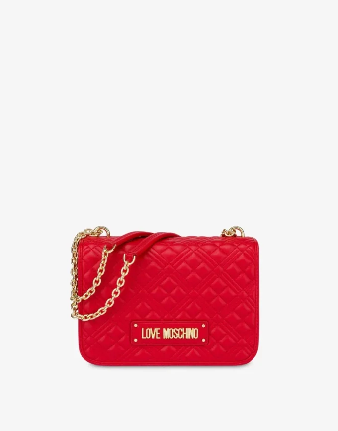 Shiny Quilted shoulder bag