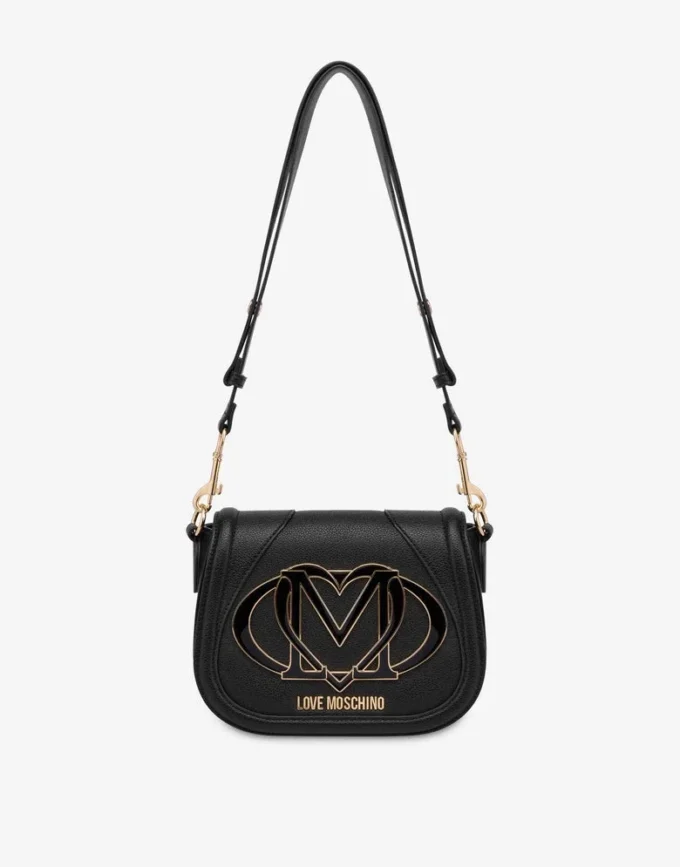Shoulder bag with maxi logo