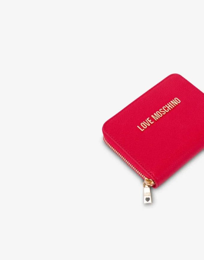 Small zip-around wallet