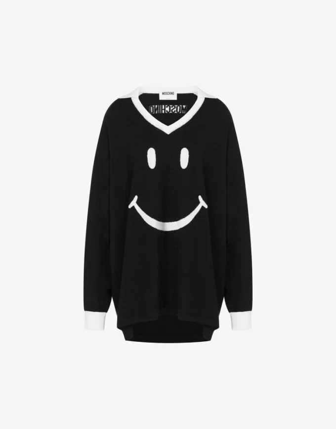Smiley® extra-fine merino wool sweater