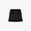 Stretch bouclé miniskirt