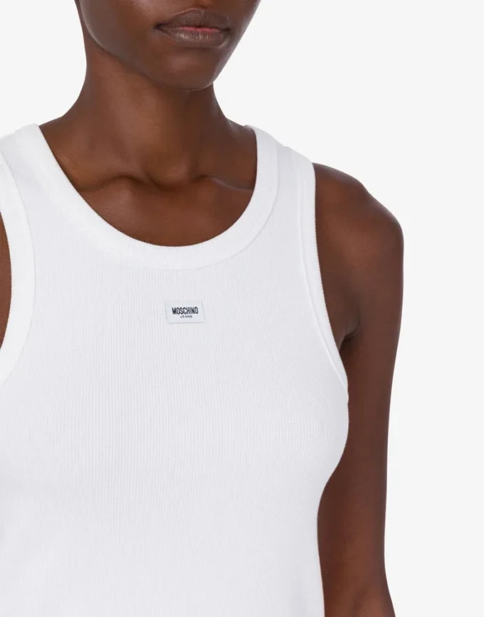 Stretch cotton top