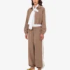 Stretch wool blend cloth pants