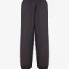Stretch wool blend trousers