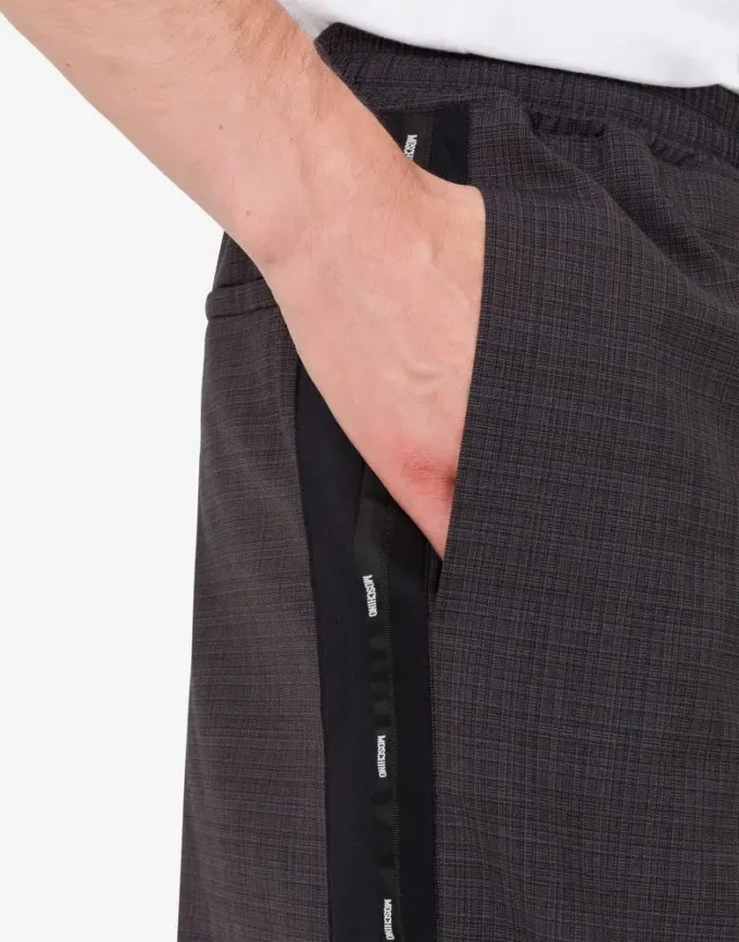 Stretch wool blend trousers