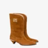 Suede ankle boots