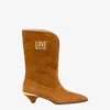 Suede ankle boots
