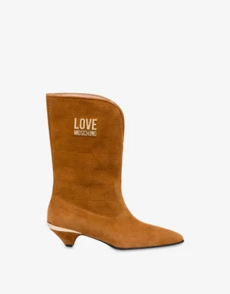 Suede ankle boots