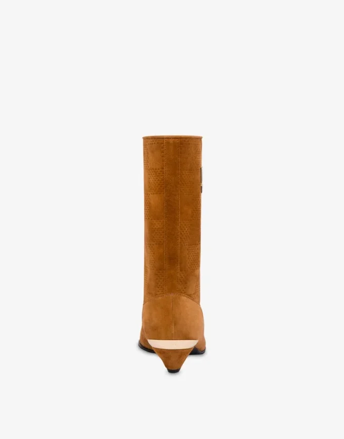 Suede ankle boots