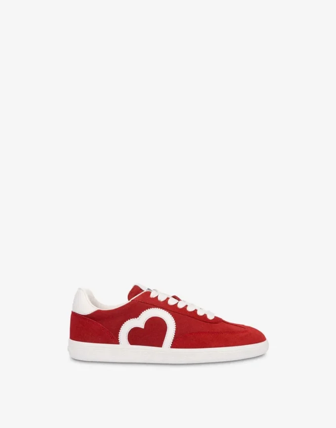 Suede sneakers