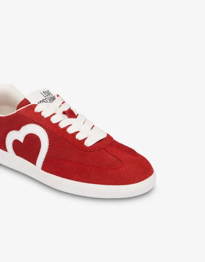 Suede sneakers