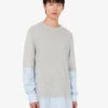 Wool and cashmere blend pullover