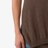 Wool and cashmere blend top