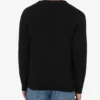 Wool and Cashmere Cardigan Laurel Crown Embroidery