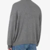 Wool and Cashmere Pullover Laurel Crown Embroidery