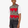 Wool blend sleeveless sweater Smiley®