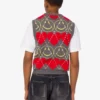 Wool blend sleeveless sweater Smiley®