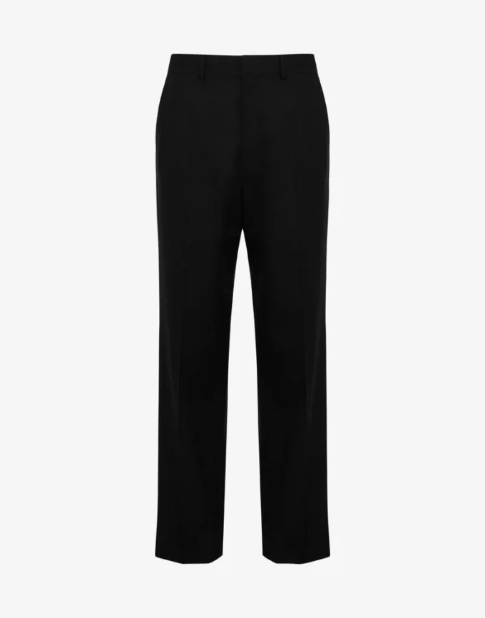 Wool canvas pants