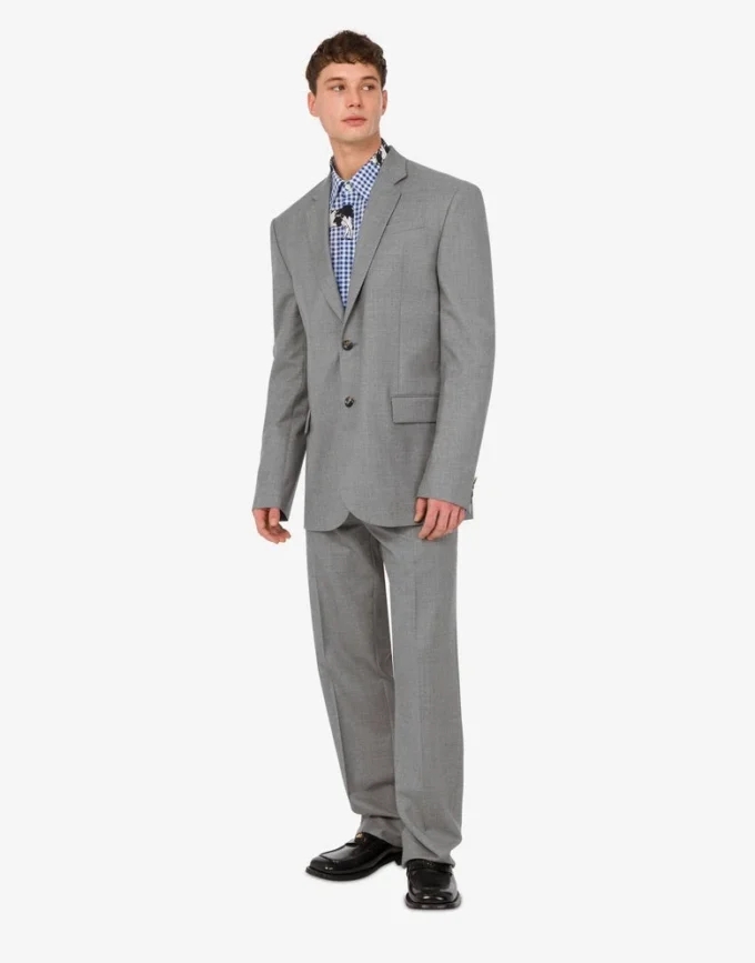 Wool canvas jacket