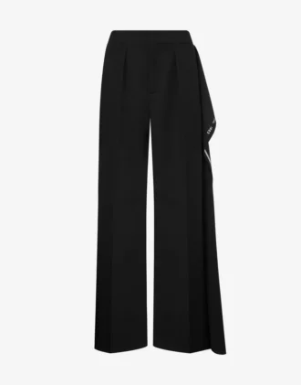 Wool flannel pants